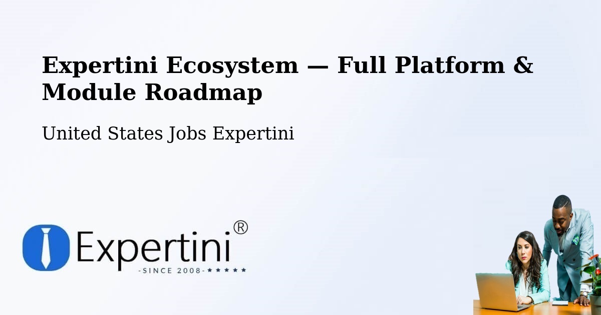 Expertini Ecosystem — Full Platform & Module Roadmap – Cedar Bluff