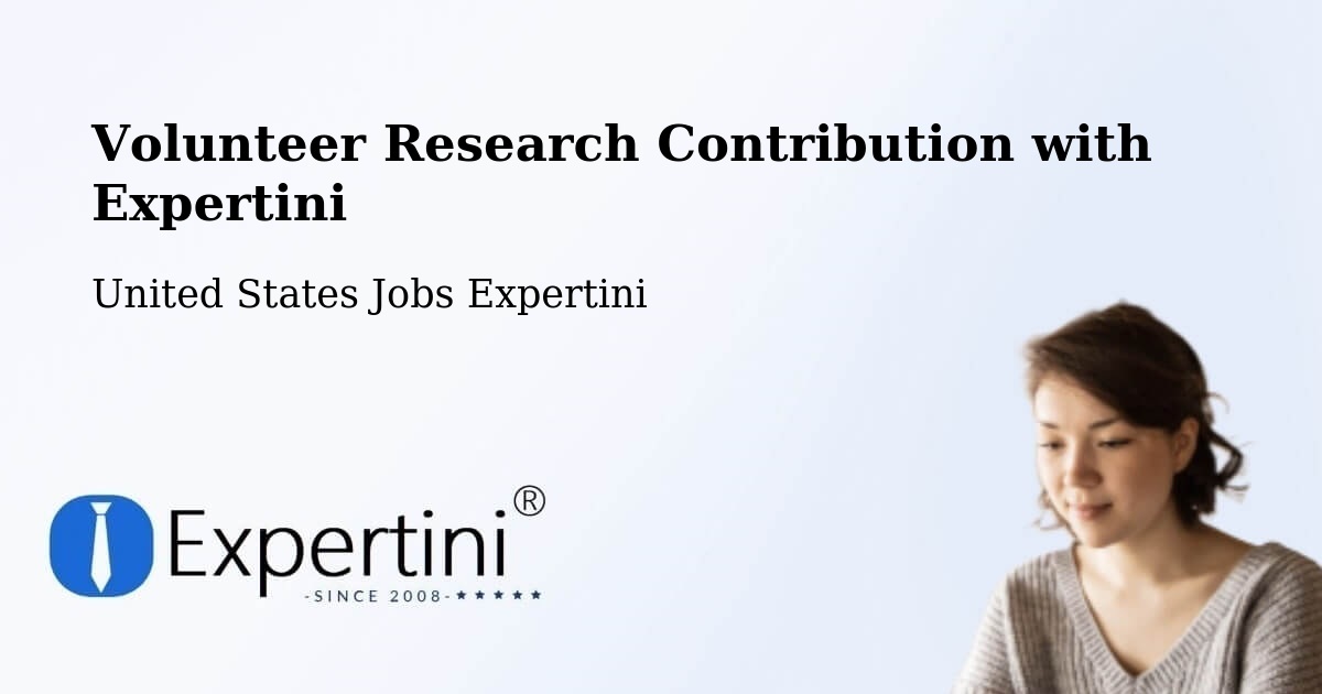 Volunteer Research Contribution Program – Cedar Bluff - United States Jobs Expertini